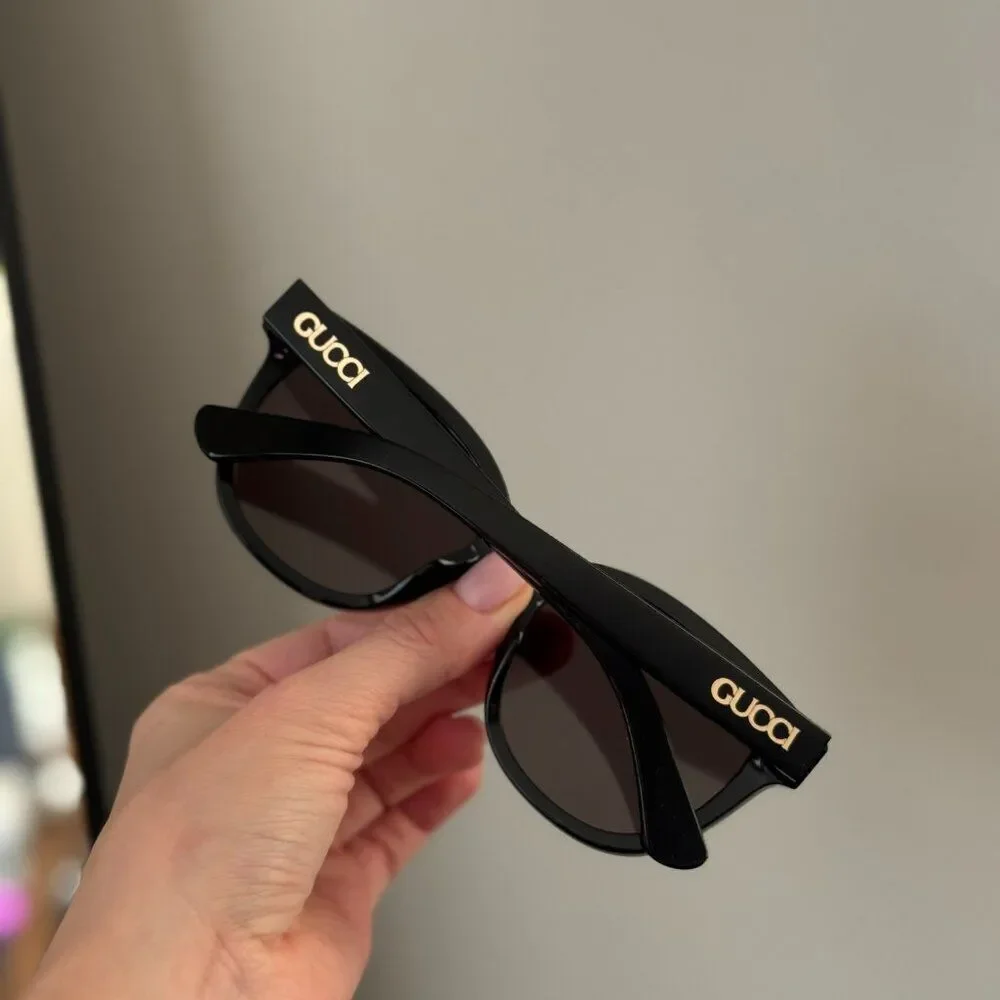 Gucci Men Sunglasses Black Grey Square GG1797SK 001 NEW AUTHENTIC
